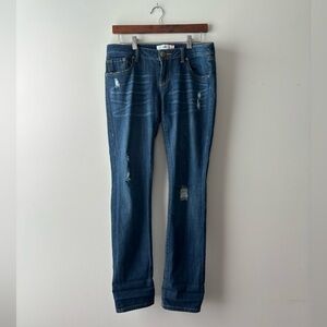 Cabi Slim Boyfriend‎ blue jeans size 4